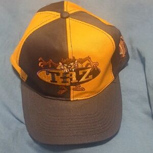 Taz Embroidered Black and Yellow Cap